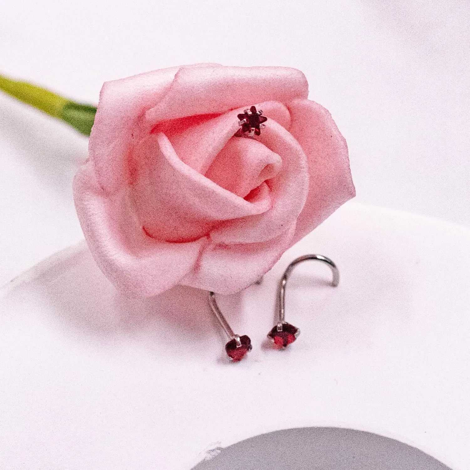 20G Nose Stud Rings 316L Nose Studs Surgical Steel Nose Ring Stud Piercing Jewelry