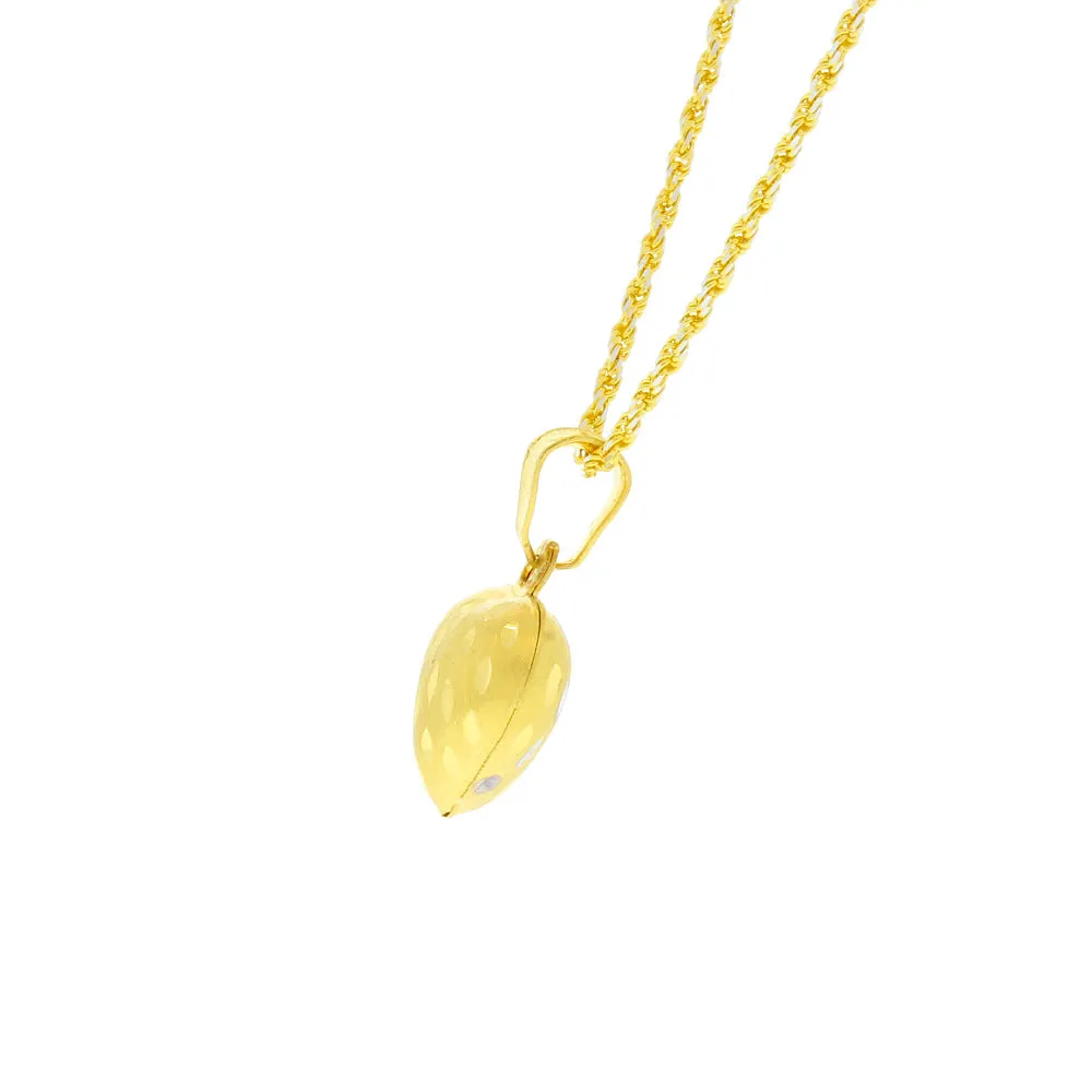 3-d Heart Pendant