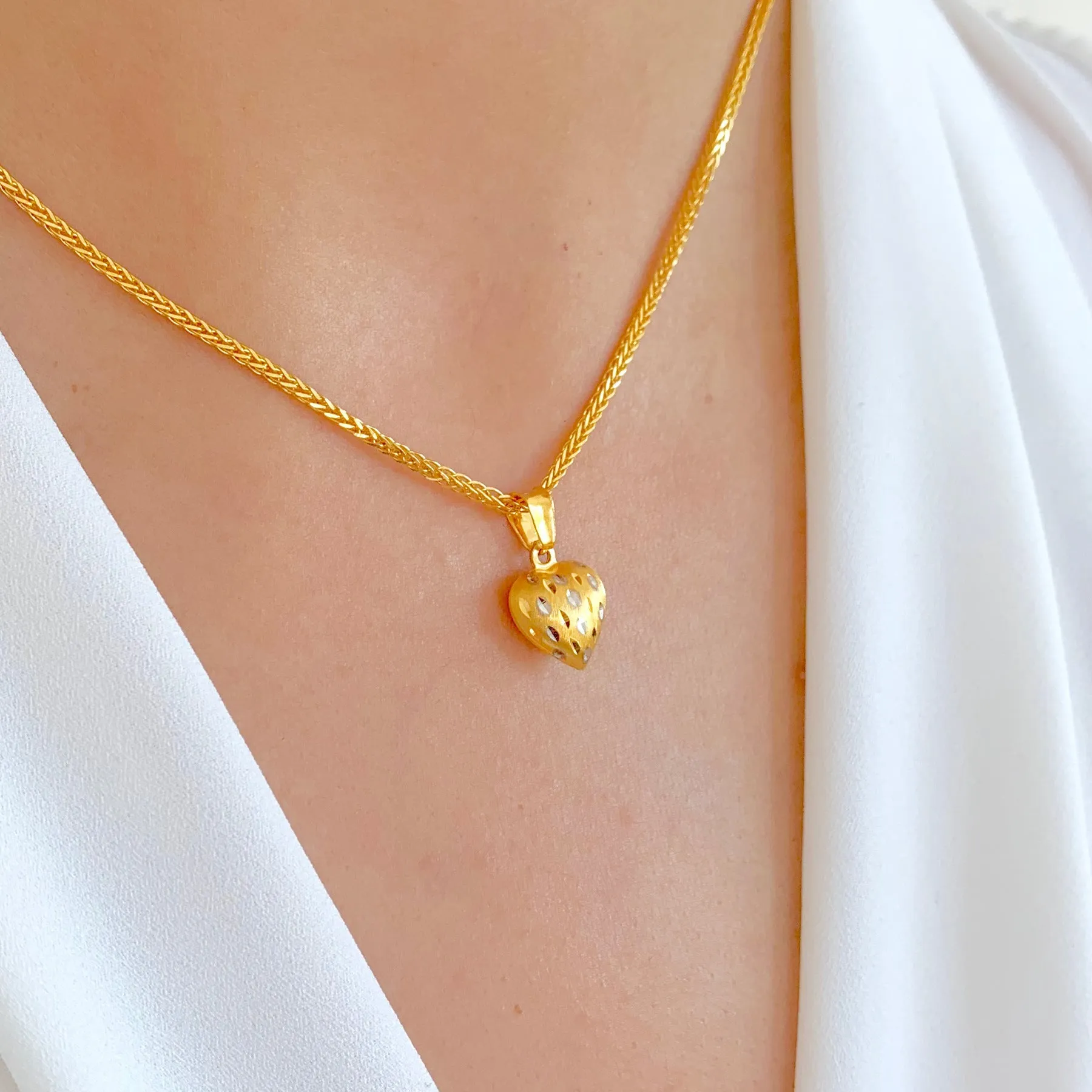3-d Heart Pendant