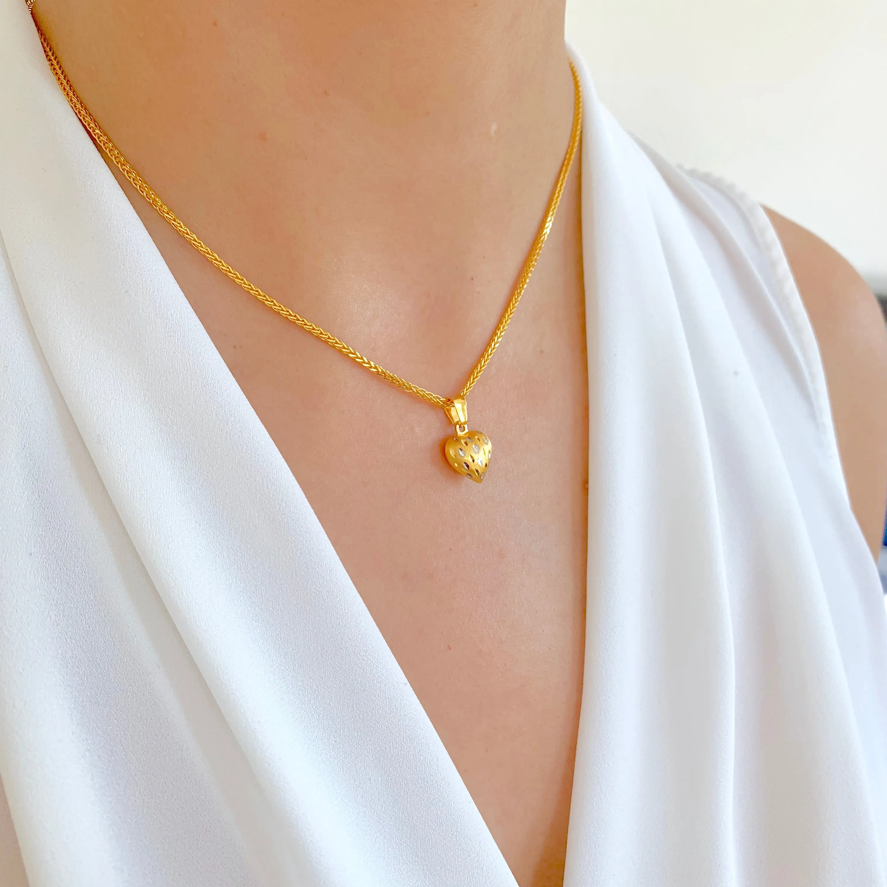 3-d Heart Pendant