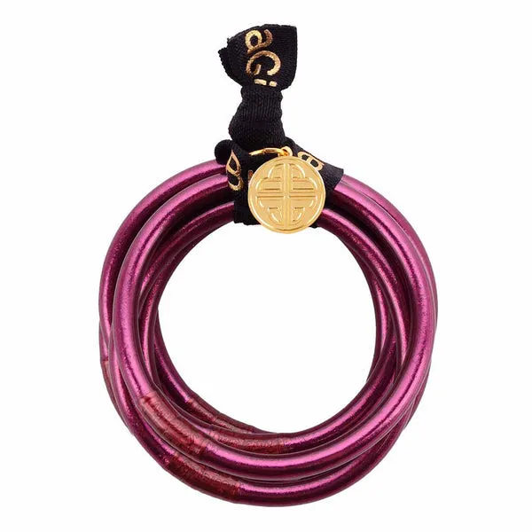 All Weather Bangles • Amethyst