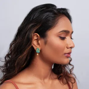 Amara Turquoise Bird Earrings