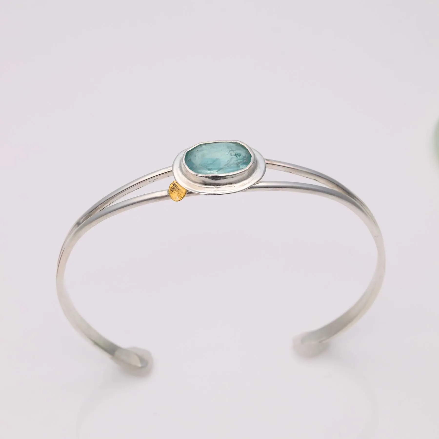 Aozora - Sterling Silver Bangle Bracelet