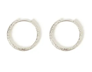 Arms of Eve, Arabella Silver Hoops Earrings