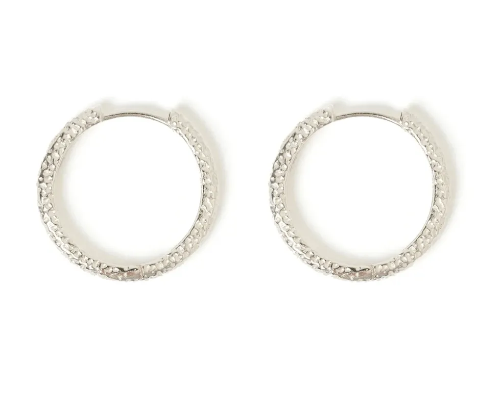 Arms of Eve, Arabella Silver Hoops Earrings