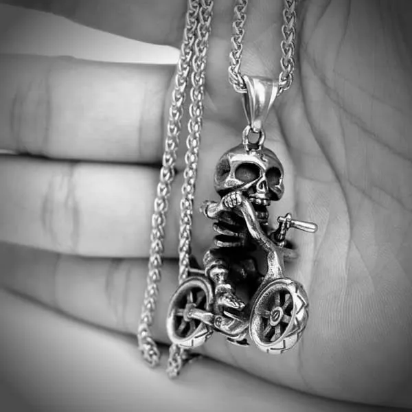 Baby Biker Necklace