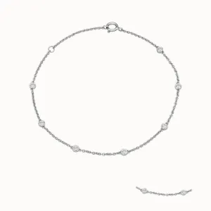 Backes and Strauss White Gold Diamond Bracelet