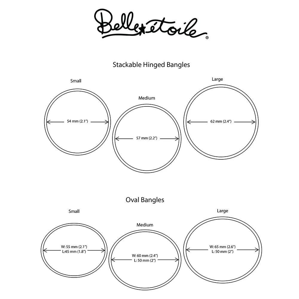 Belle Etoile Migration Bangle - Blue & Grey