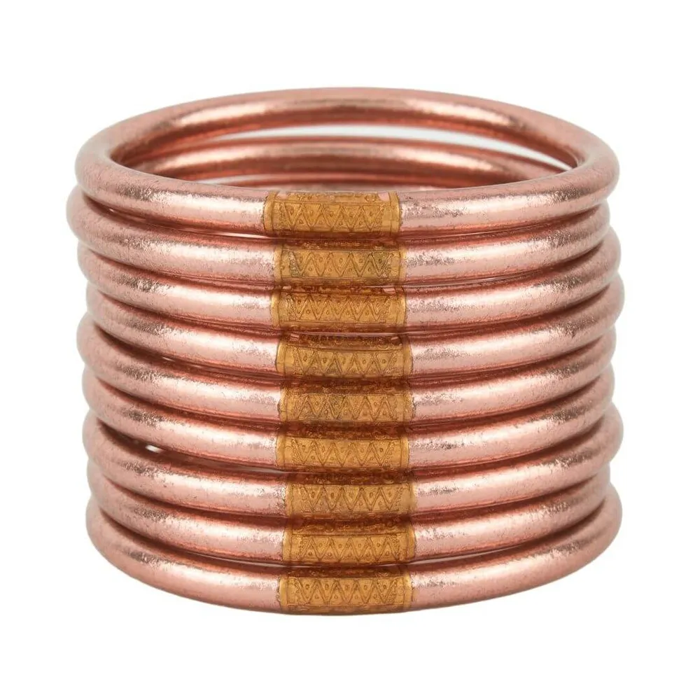 BuDha Girl - Tzubbie All Weather Bangle Set of 9 - Various
