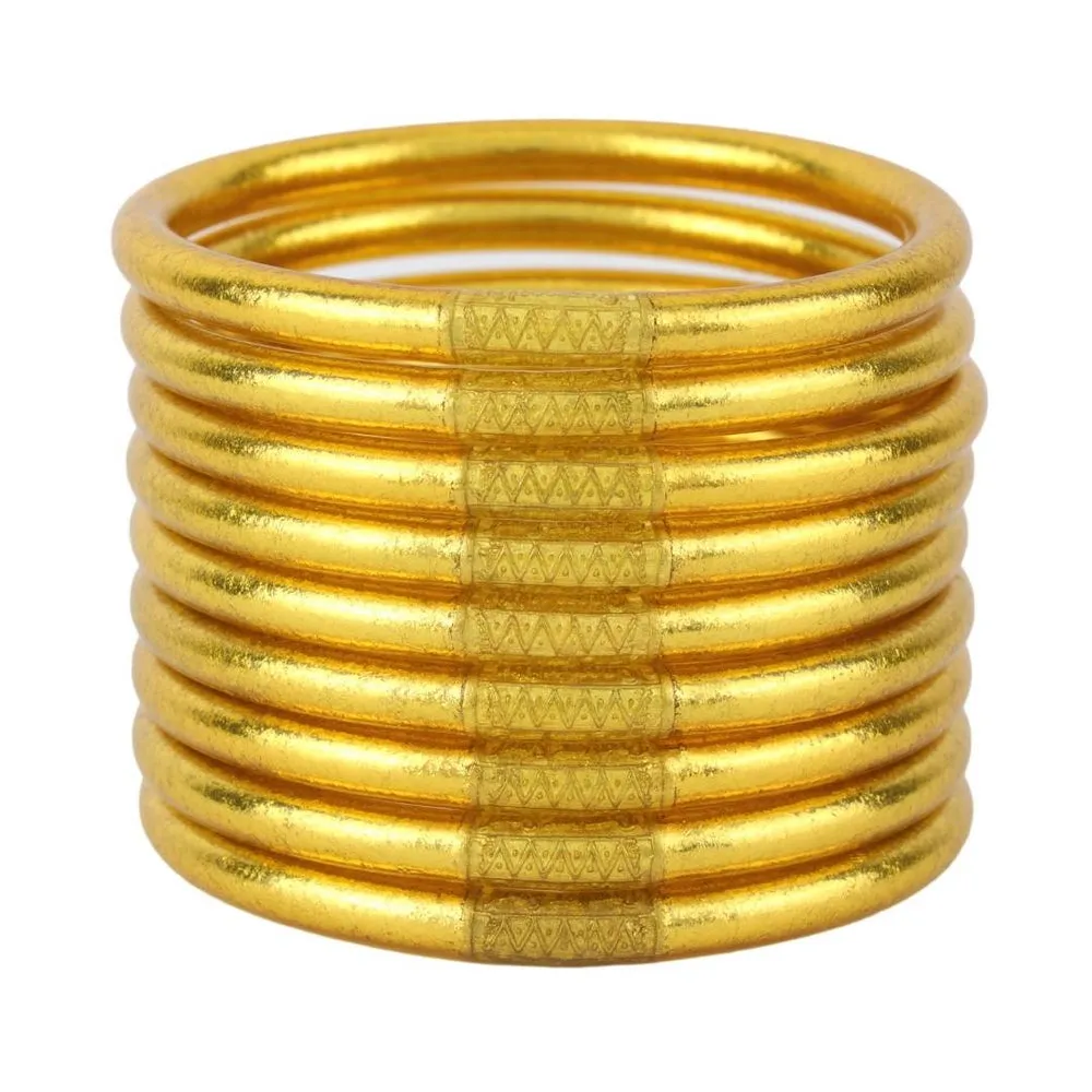 BuDha Girl - Tzubbie All Weather Bangle Set of 9 - Various