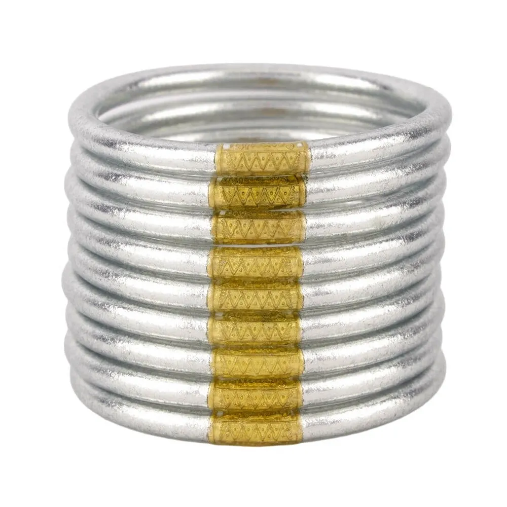 BuDha Girl - Tzubbie All Weather Bangle Set of 9 - Various