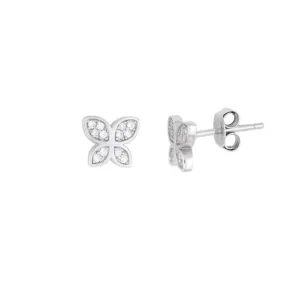 Butterfly Studs Silver