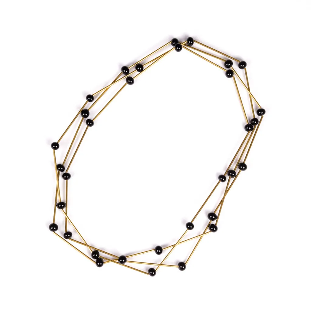 Centouno Versatile Black and Brass