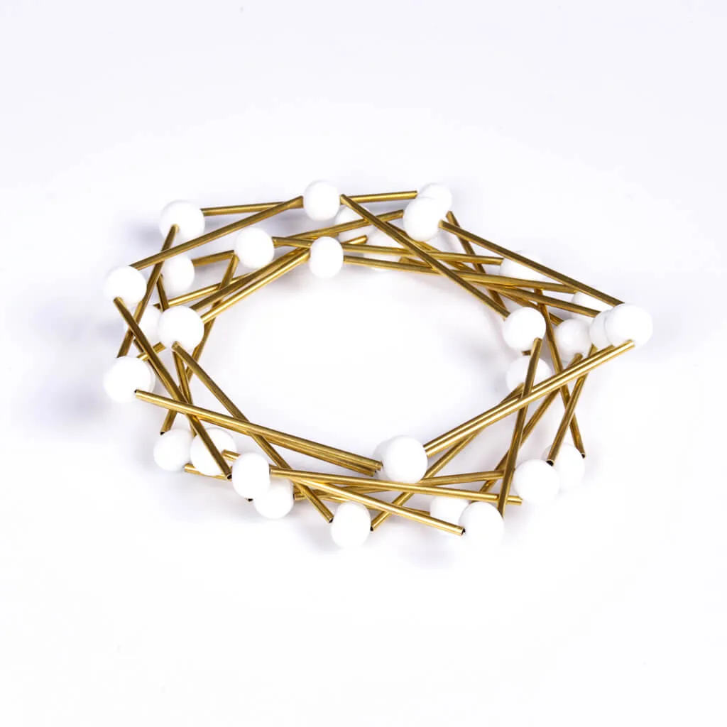 Centouno Versatile White and Brass
