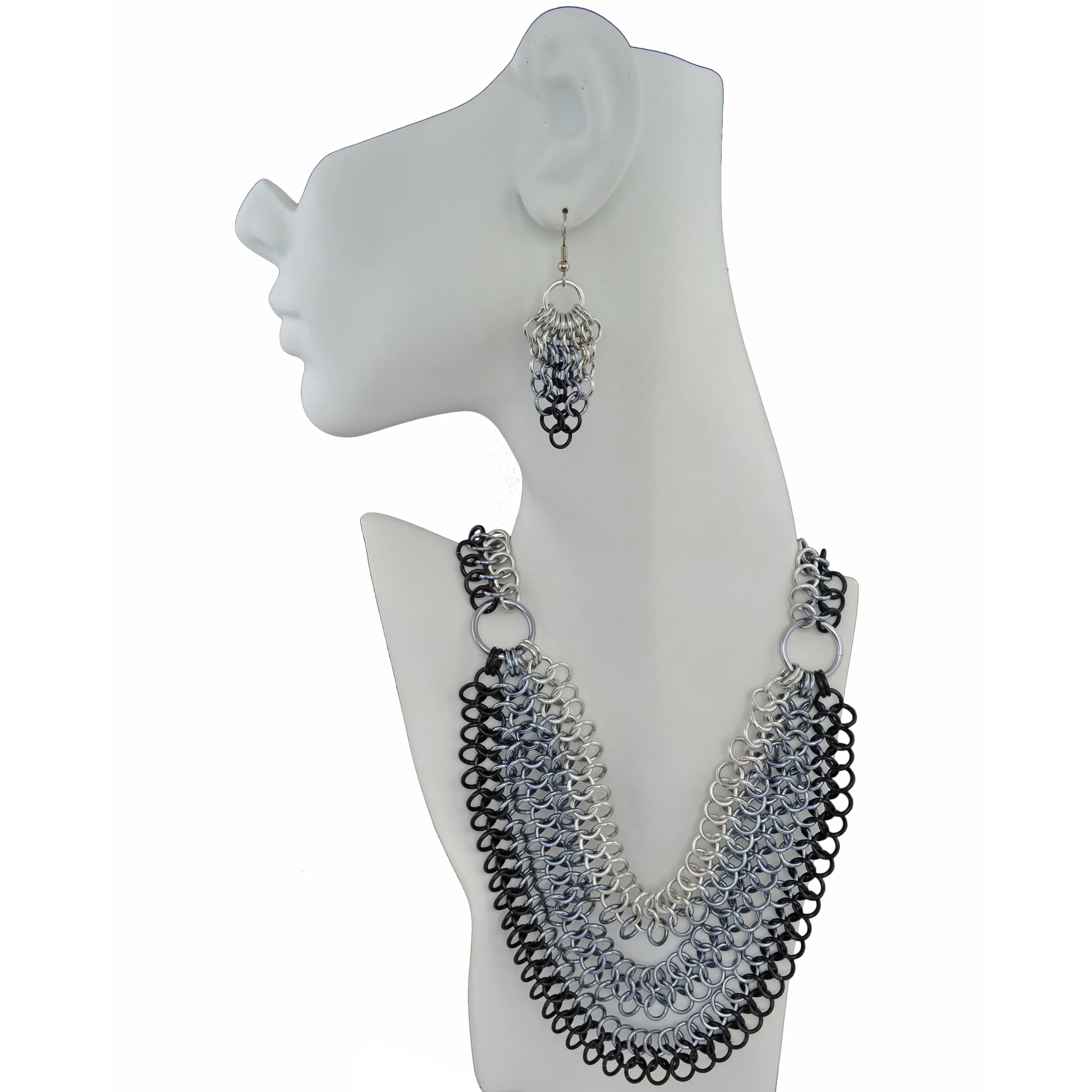 Cluster Earrings - Industrial