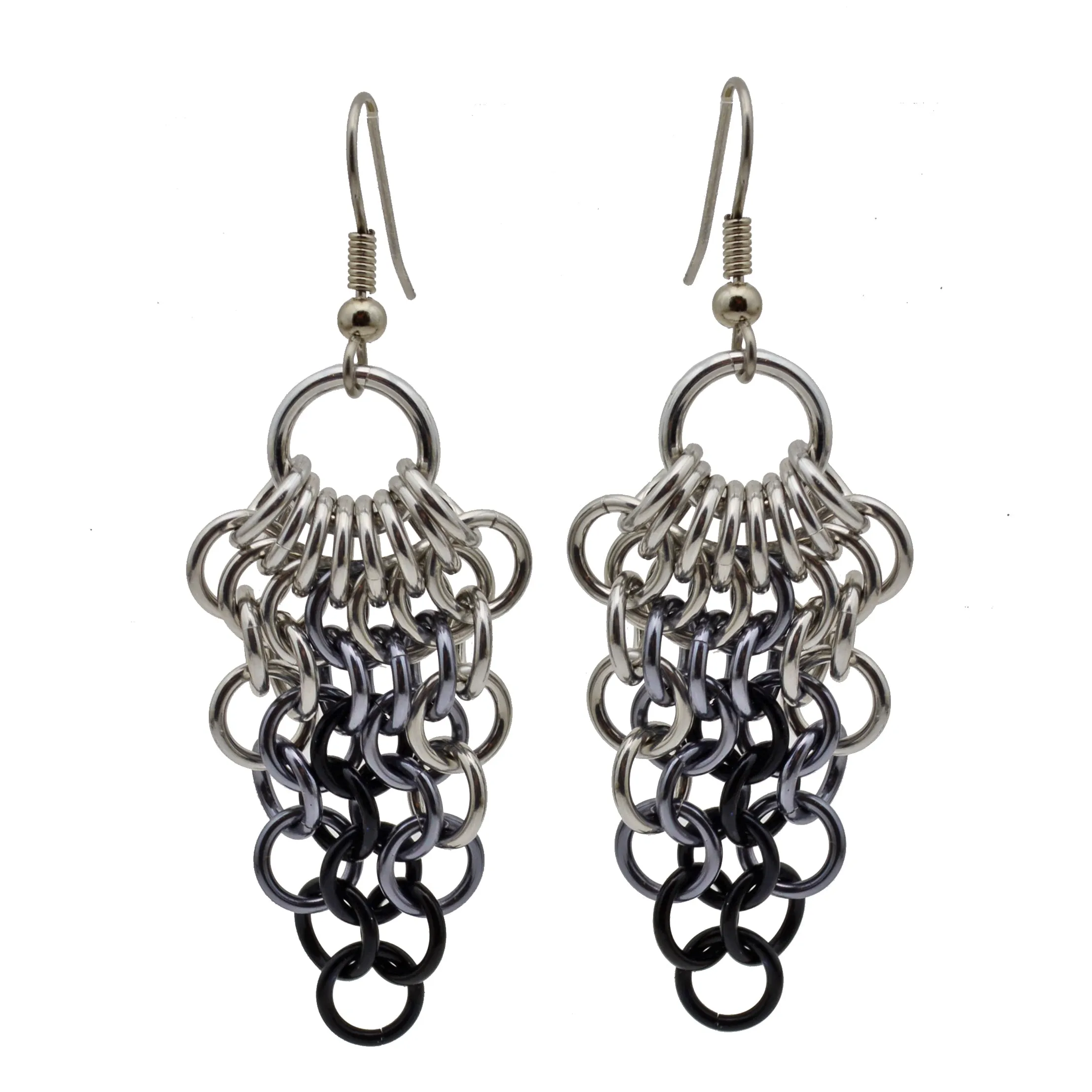Cluster Earrings - Industrial