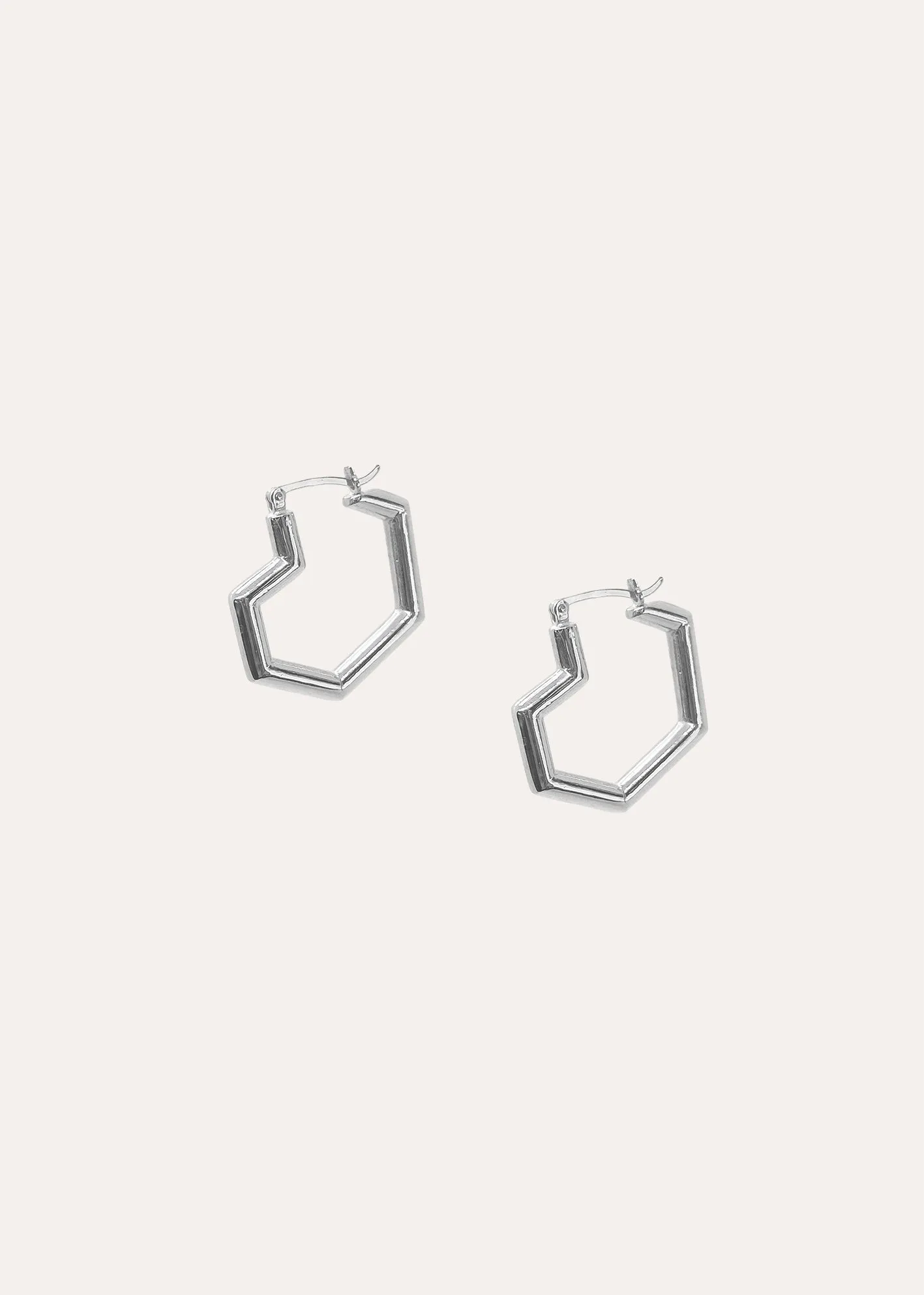 DARYL SMALL HOOPS - Sterling Silver