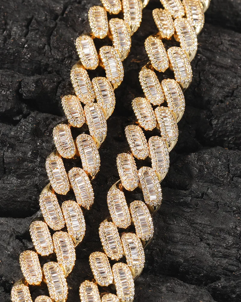 Deluxe Baguette Necklace