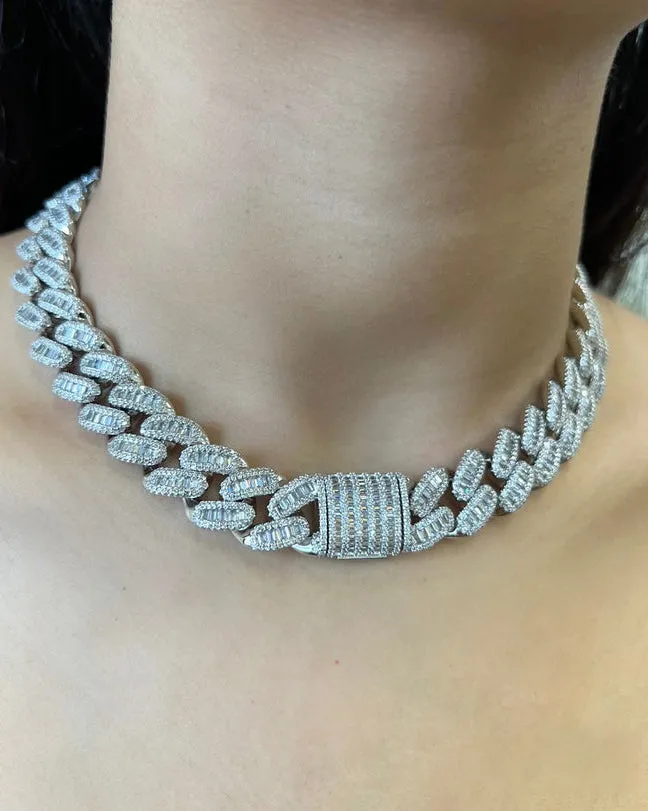 Deluxe Baguette Necklace