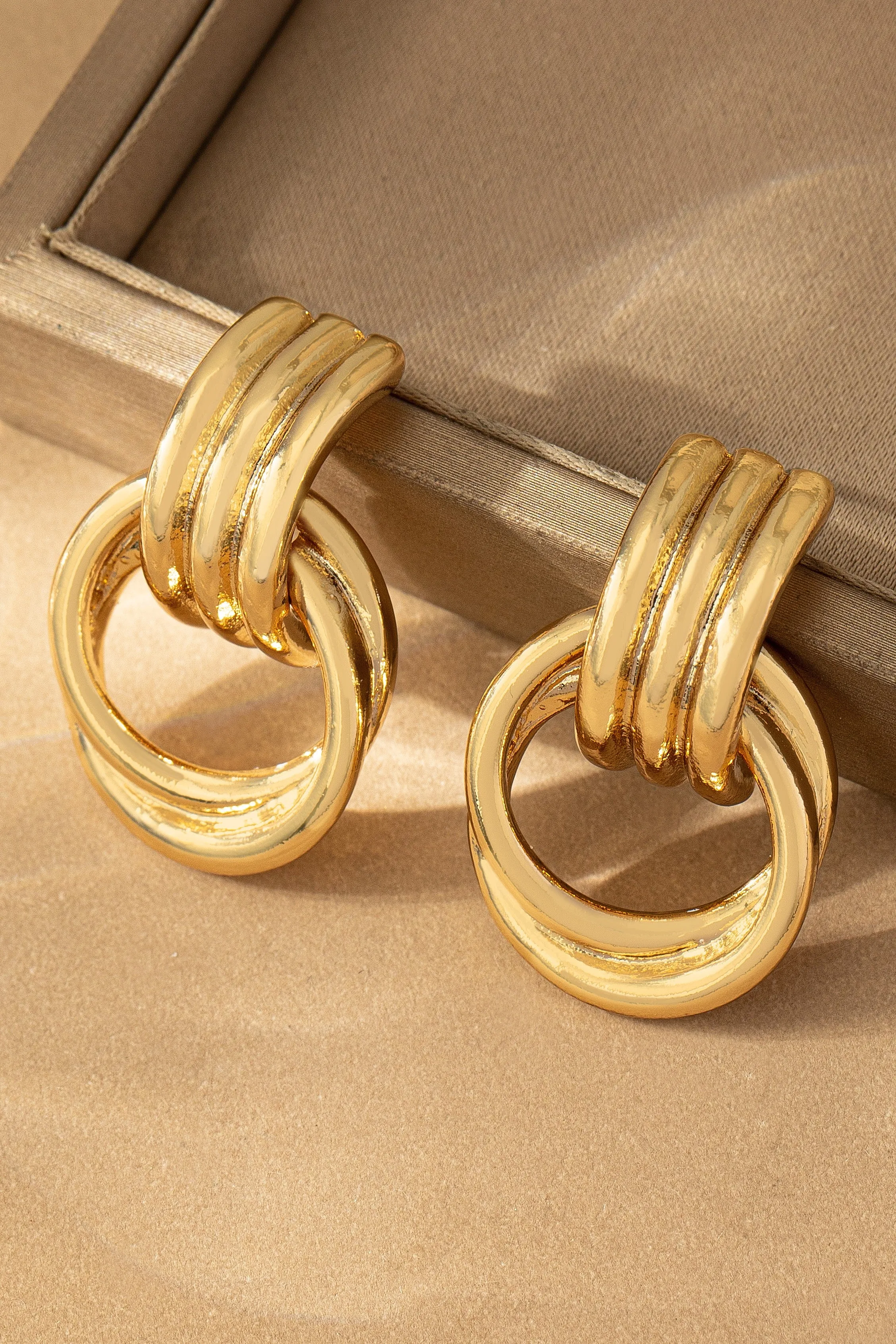 Door Knock Hoop Earrings