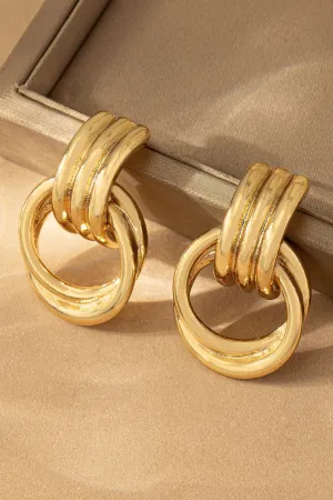 Door Knock Hoop Earrings