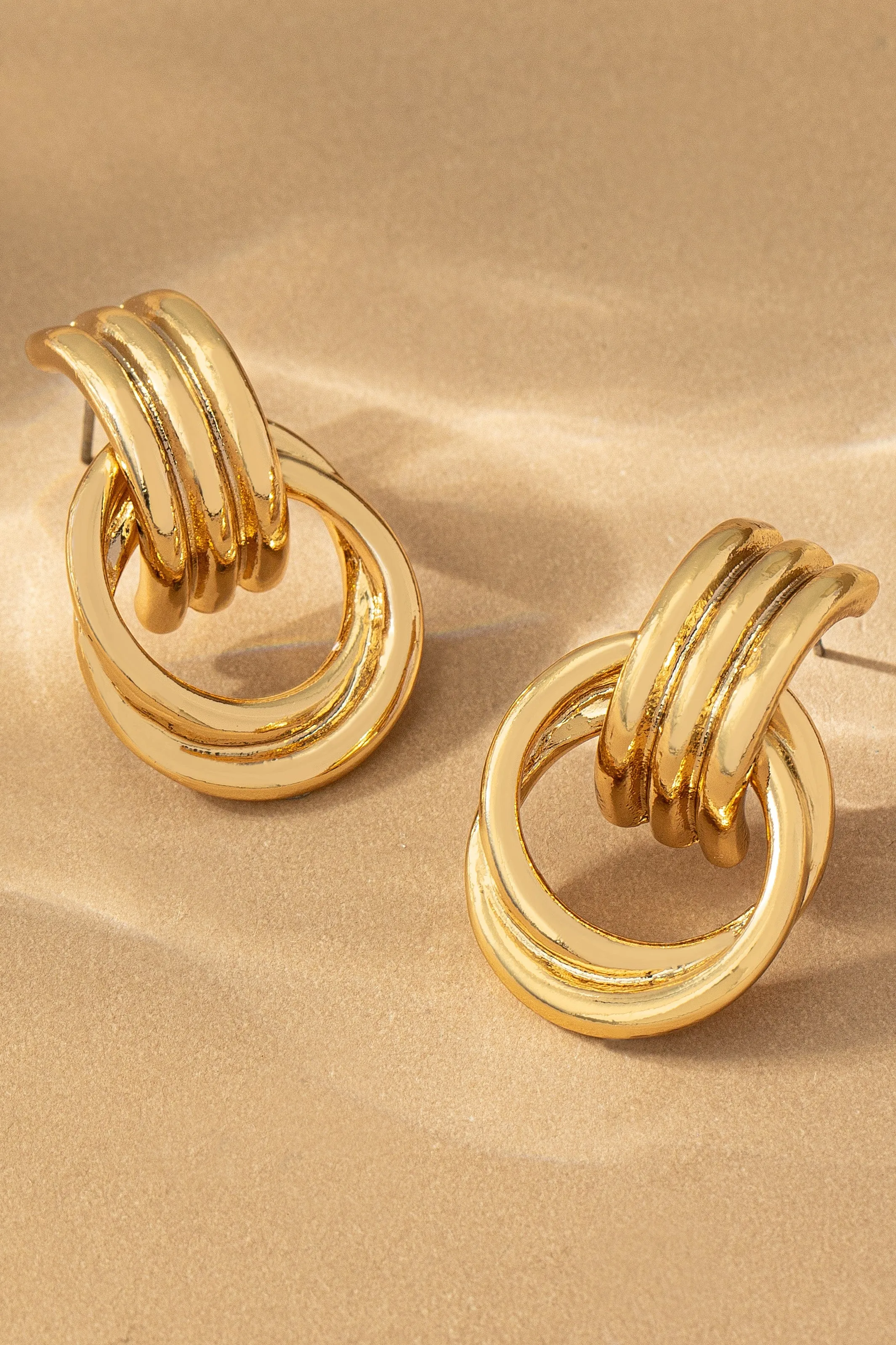 Door Knock Hoop Earrings