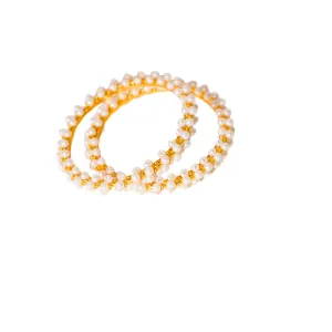 EKTA HANDMADE JEWELLERY, Moti Crystle Bangles, Artificial Jewellery, Ekta Gram Sangh, Environment Friendly, Handmade Jwellery, Pack of 1 Piece