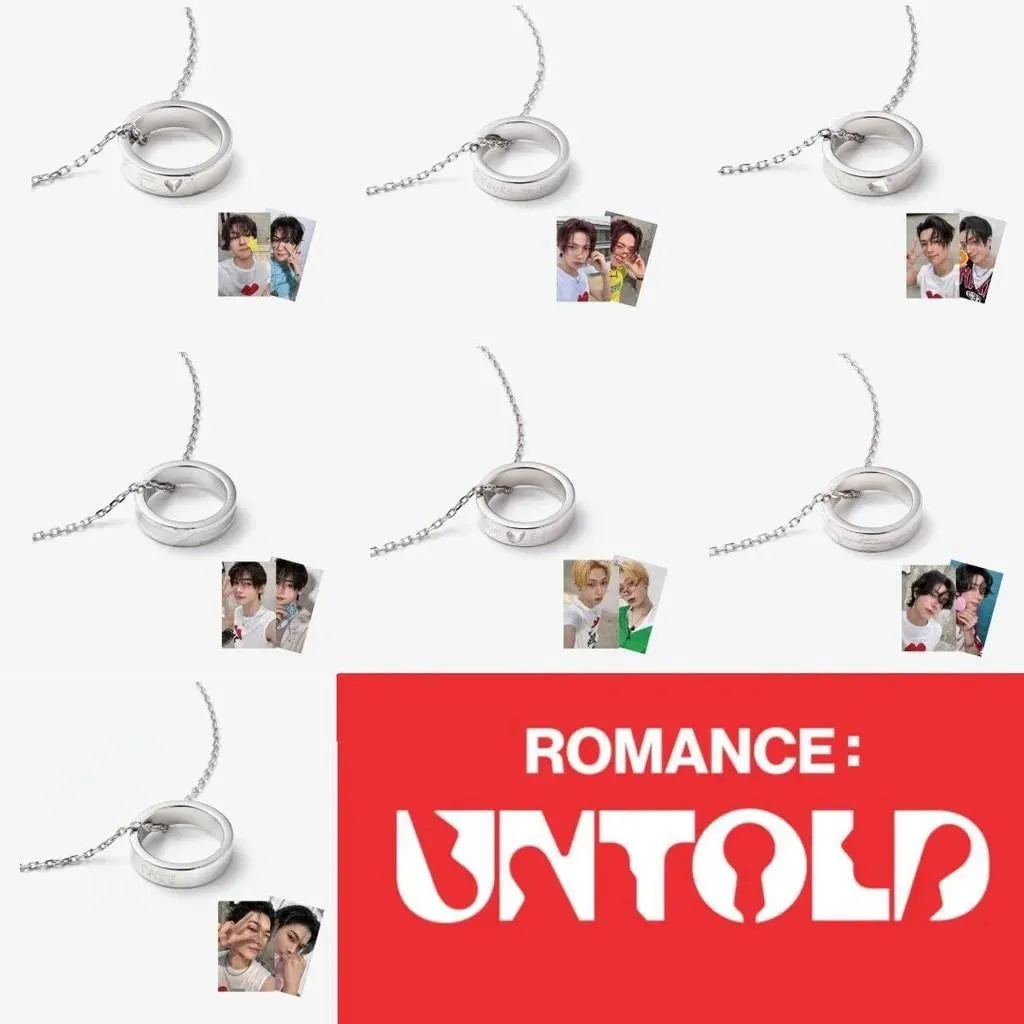 ENHYPEN ENGENE ROMANCE UNTOLD  Ring Necklaces