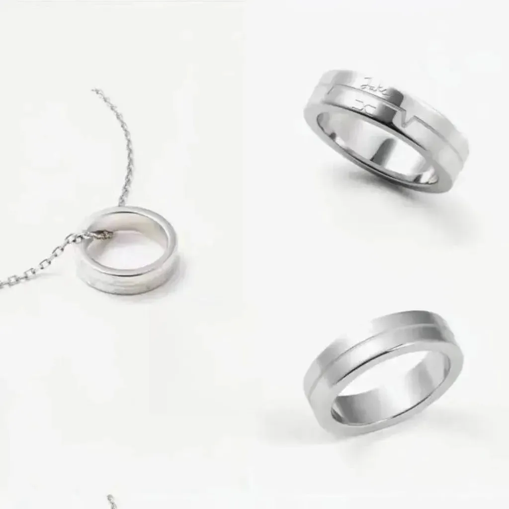 ENHYPEN ENGENE ROMANCE UNTOLD  Ring Necklaces