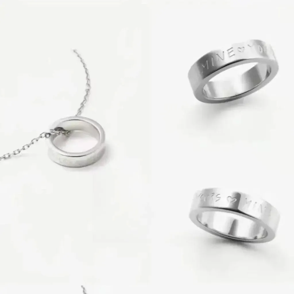 ENHYPEN ENGENE ROMANCE UNTOLD  Ring Necklaces