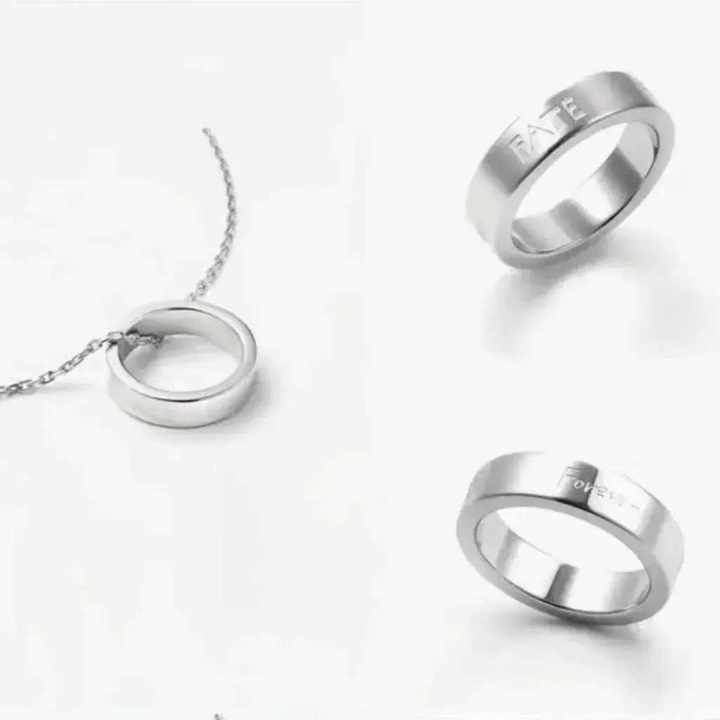 ENHYPEN ENGENE ROMANCE UNTOLD  Ring Necklaces