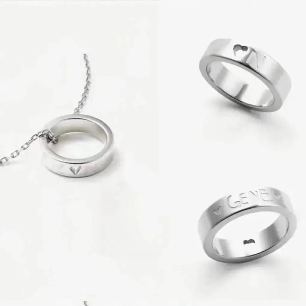 ENHYPEN ENGENE ROMANCE UNTOLD  Ring Necklaces