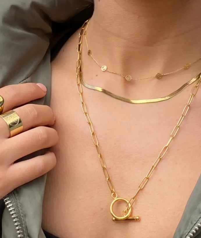 Ever Downtown Toggle Chain Necklace