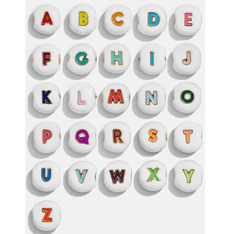 Fashion simple dice bracelet letter bracelet