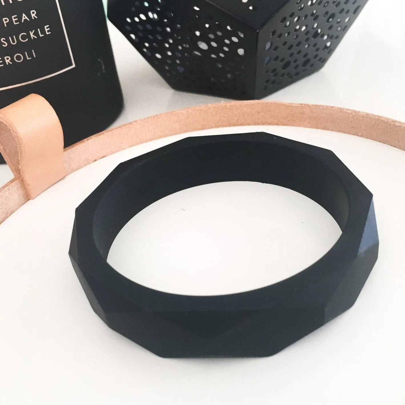 GEO Silicone Teething Bangle