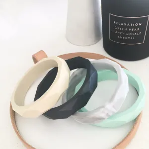 GEO Silicone Teething Bangle