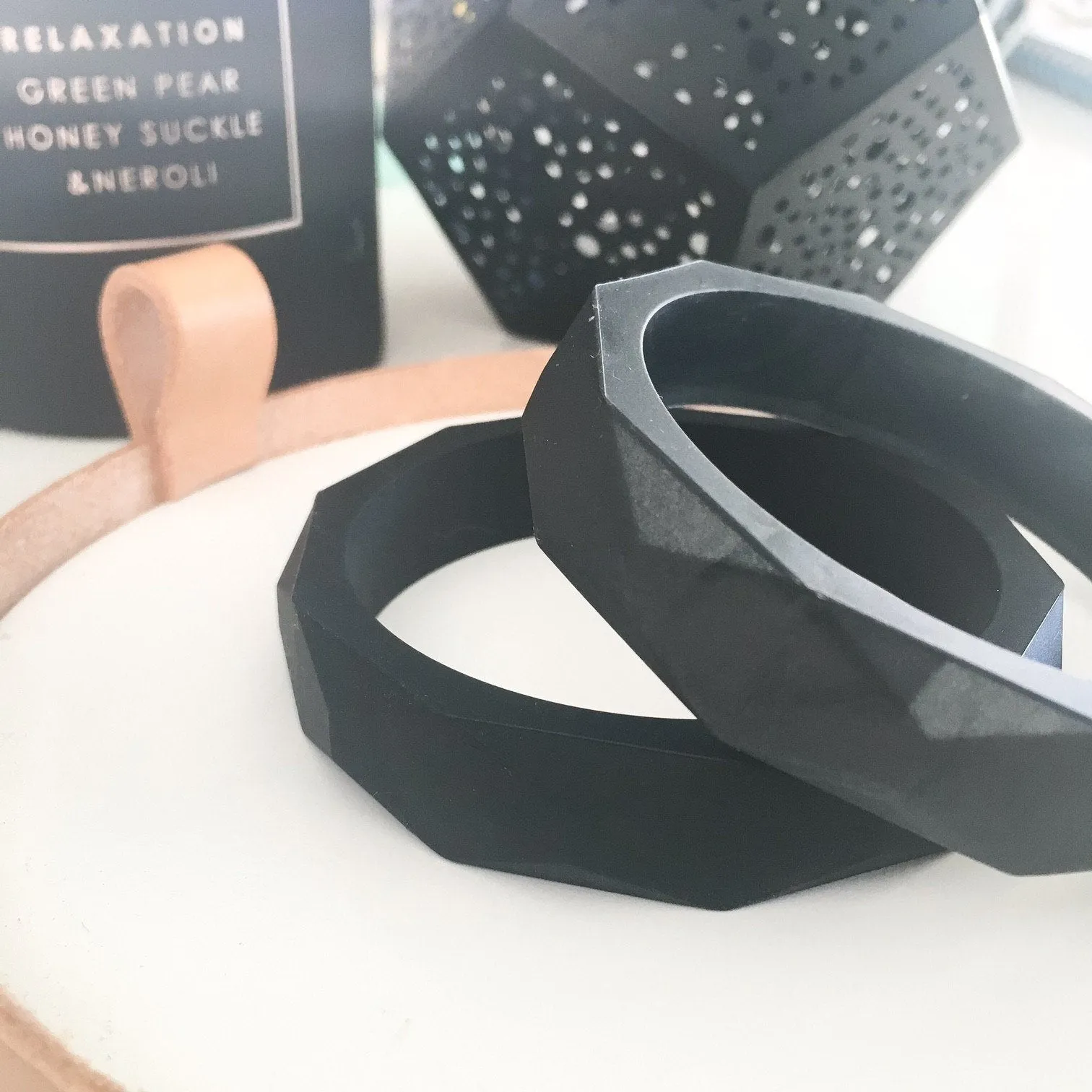 GEO Silicone Teething Bangle