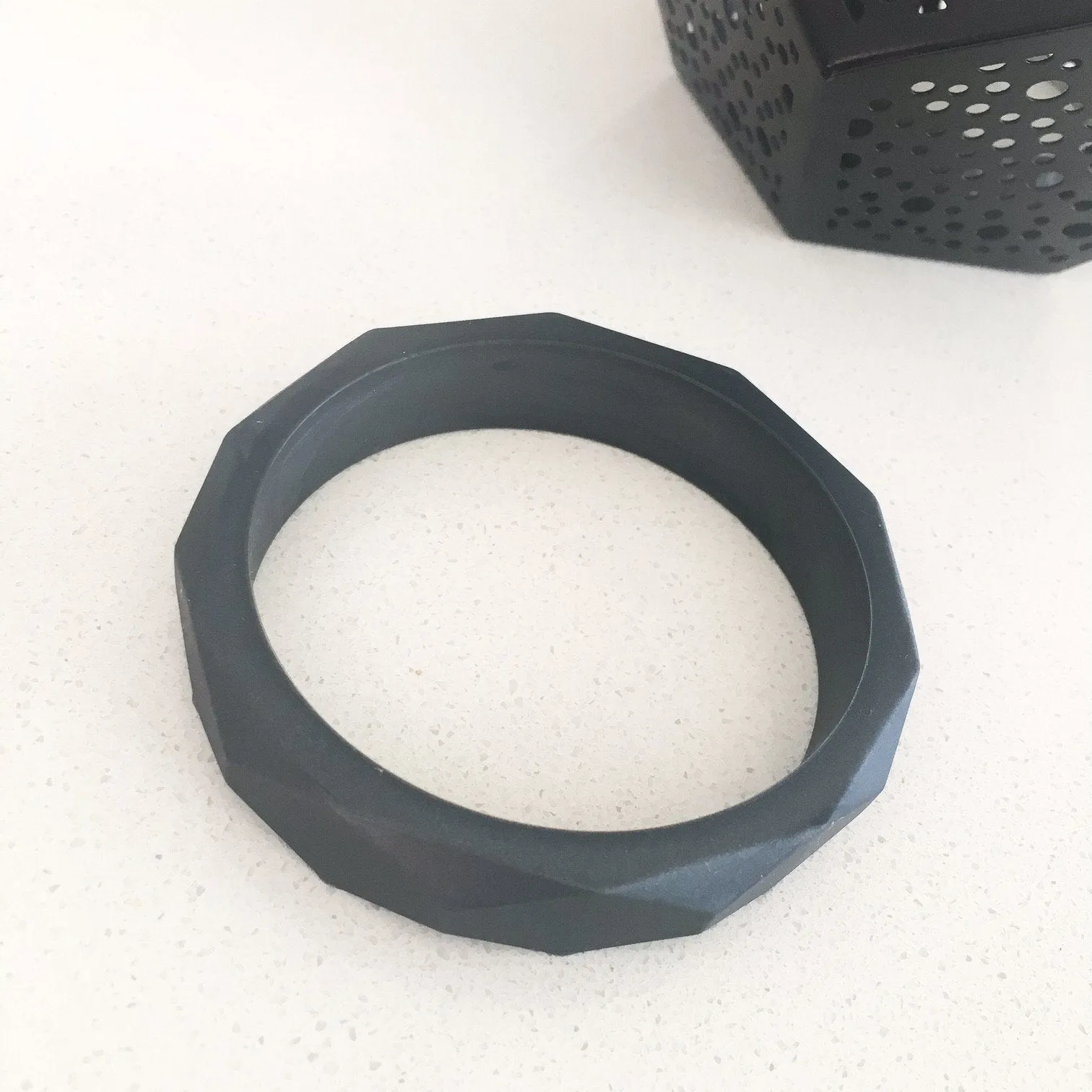 GEO Silicone Teething Bangle