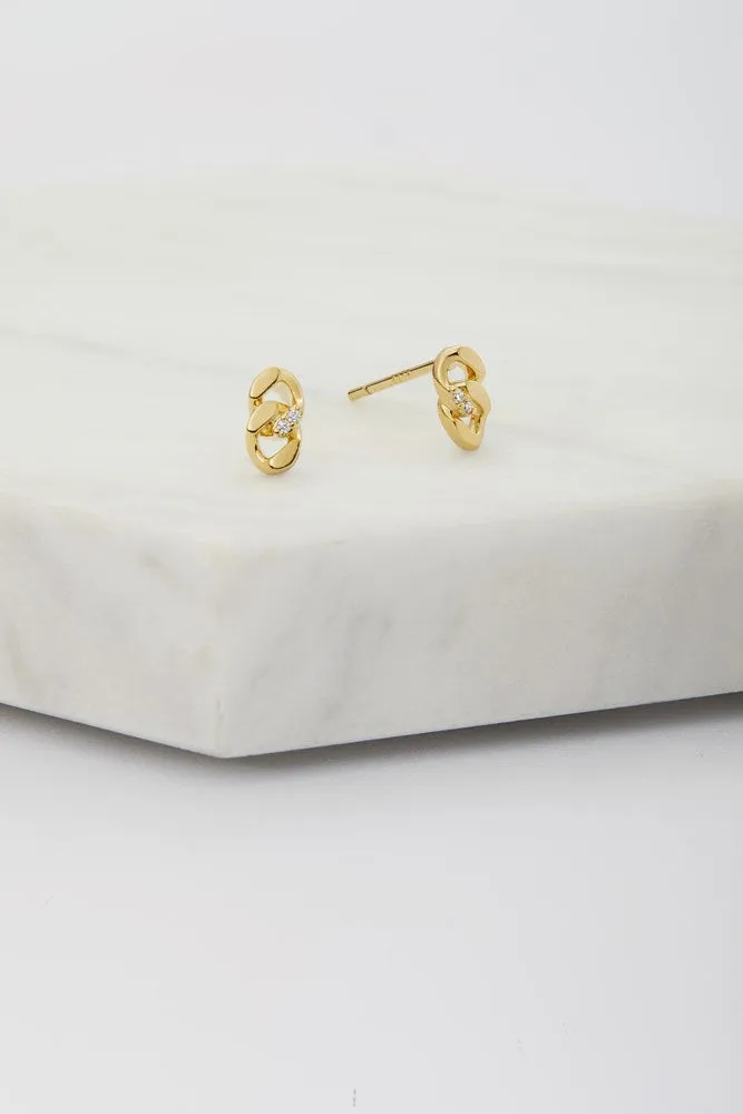 Grace Stud Earring - 925 Sterling Silver