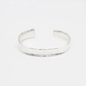 Hammered Concave Cuff