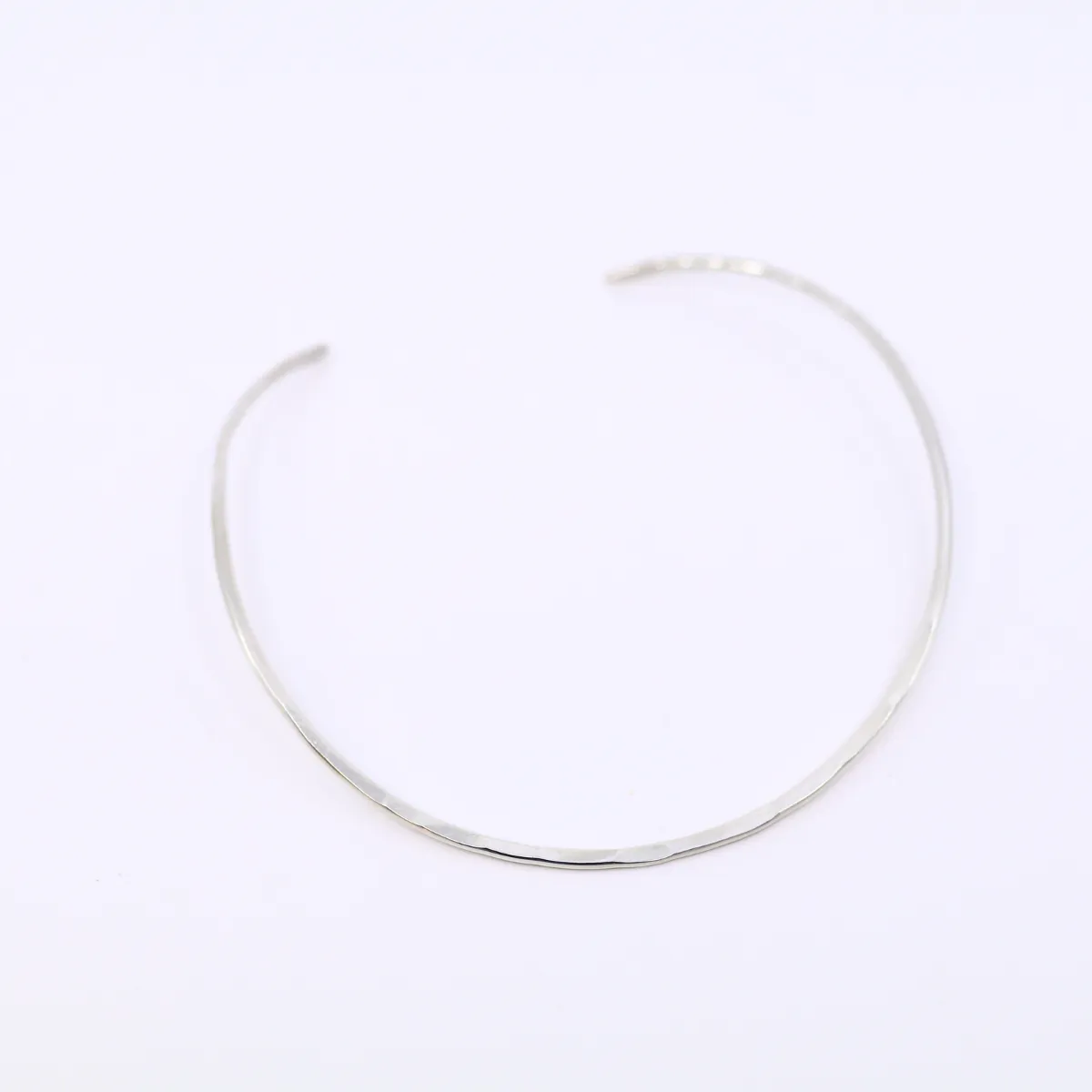 Handmade Torque Necklace Sterling Silver