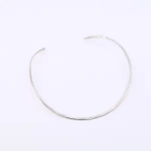 Handmade Torque Necklace Sterling Silver