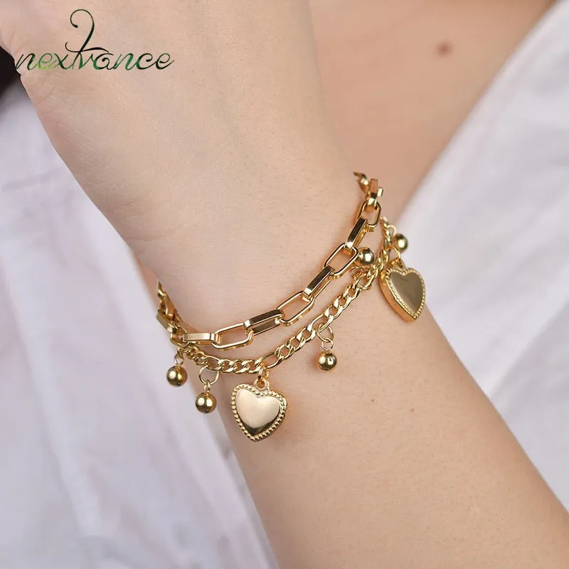 Heart Bracelets & Bangles Simple Bracelet