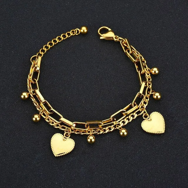 Heart Bracelets & Bangles Simple Bracelet
