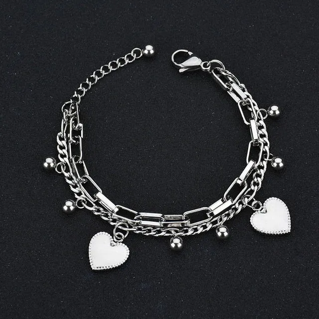Heart Bracelets & Bangles Simple Bracelet