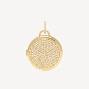 HILLBERG & BERK Keepsake Pavé Locket Charm