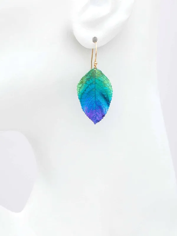 Holly Yashi Elm Earrings - Navy