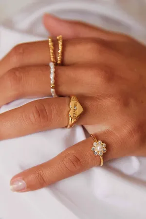 Hultquist Aya Flower Ring