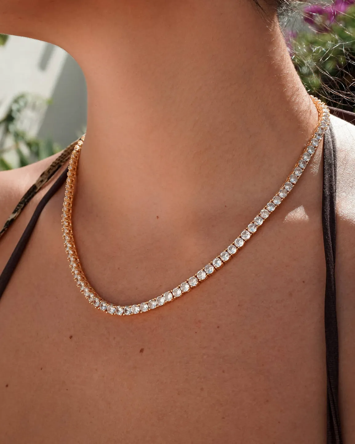 ICY Tennis Necklace (4mm)