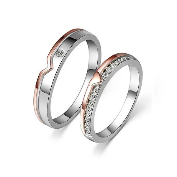 Inseparable Couple Rings